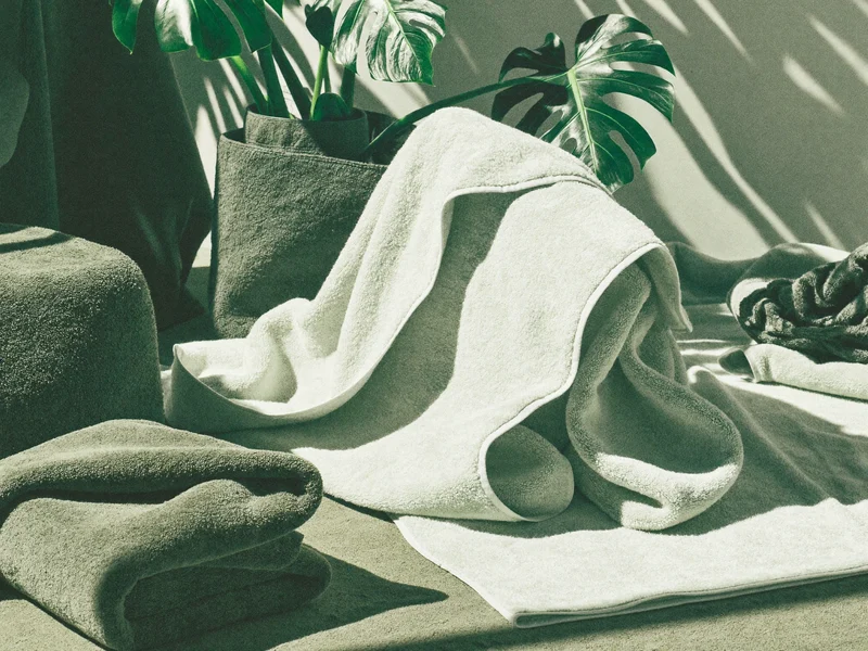 Ilustrativní detail struktury přírodních textilních materiálů